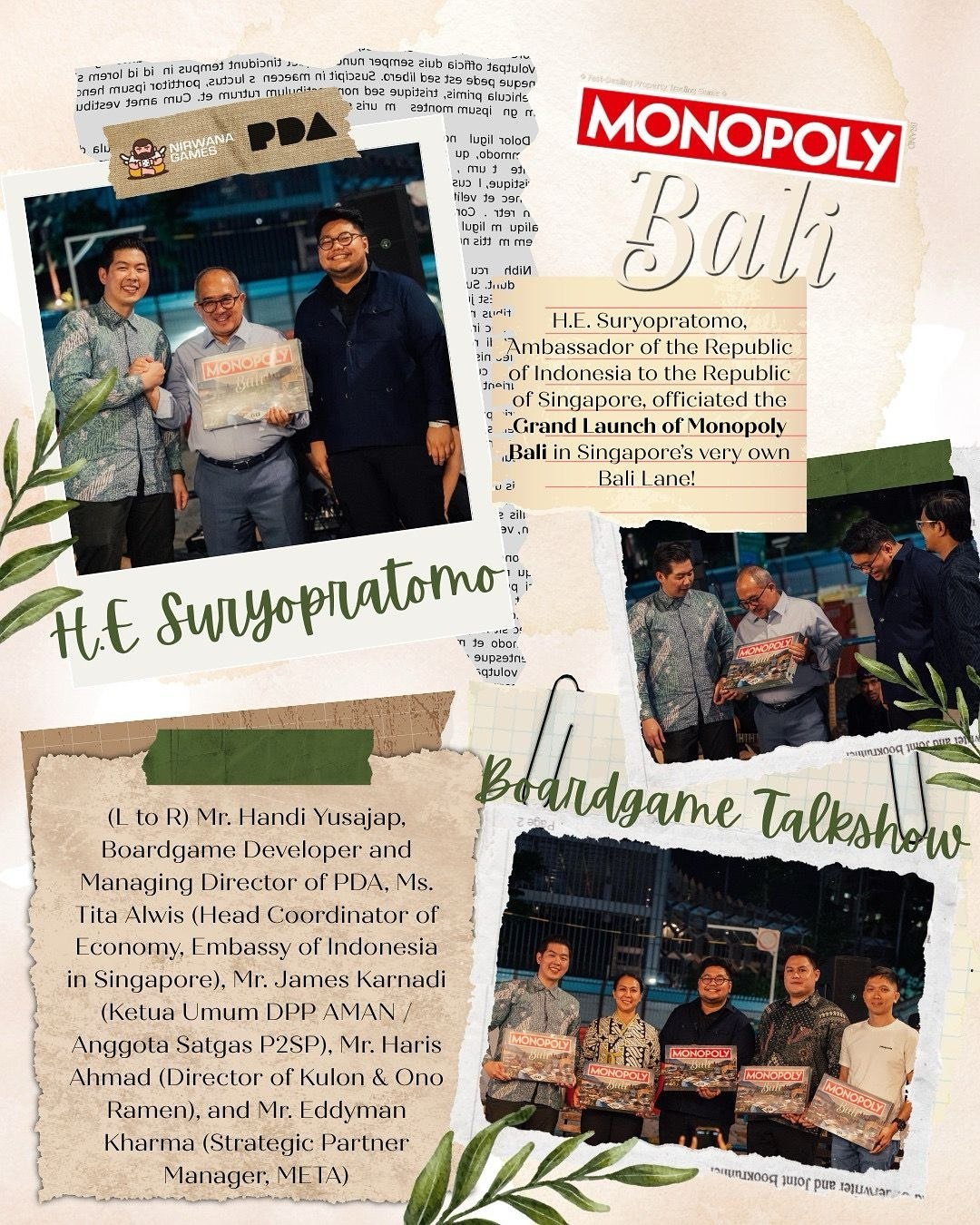 Monopoly Bali Edition
